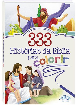 Livro: 333 Histórias da Bíblia para Colorir