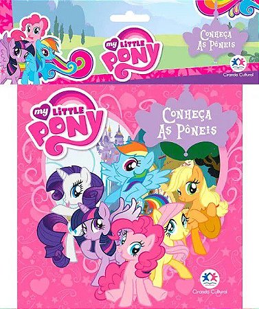 Livro de Banho - My Little Pony - Conheça as Pôneis