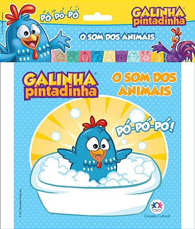 Livro de Banho - Galinha Pintadinha - O Som dos Animais