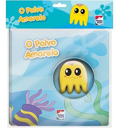Livro de Banho - Mar Encantado - O Polvo Amarelo