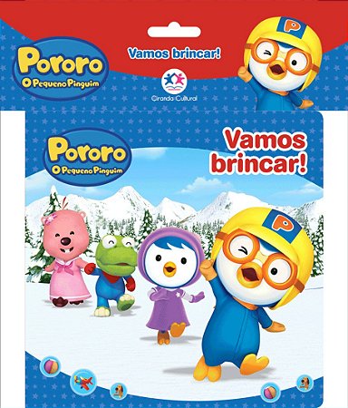 Livro de Banho - Pororo - Vamos Brincar