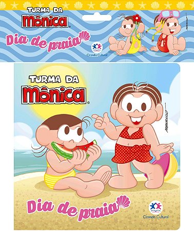 Livro de Banho - Turma da Mônica - Dia de Praia