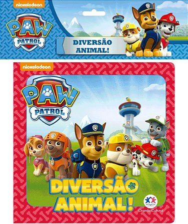 Livro de Banho - Paw Patrol - Diversão Animal
