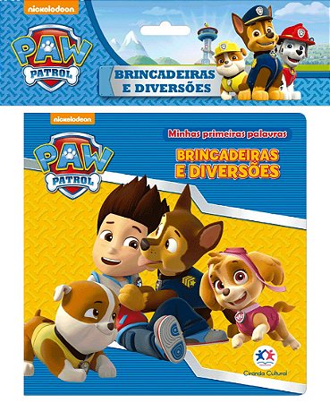 Livro de Banho - Paw Patrol - Brincadeiras e Diversões