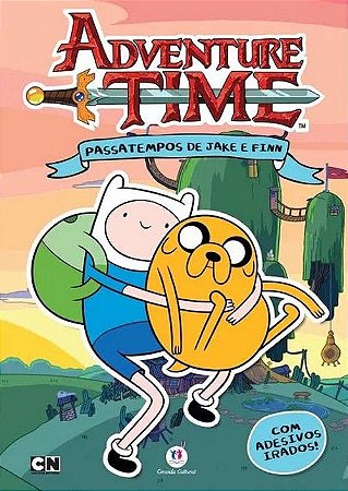 Diversão com Adesivos - Adventure Time - Pas. de Jake e Finn
