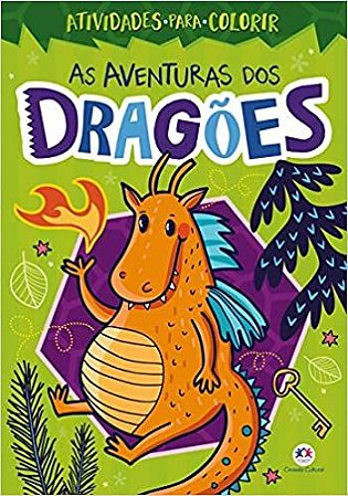 Atividades para Colorir - As Aventuras dos Dragões