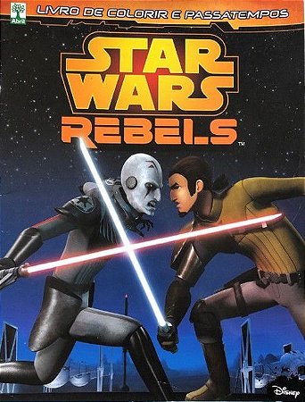 Livro de Colorir e Passatempos - Star Wars - Rebels