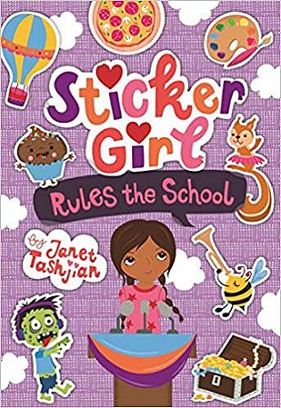 Sticker Girl Rules the School