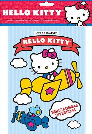 Emb. Econômica c/ 8 Livros - Hello Kitty