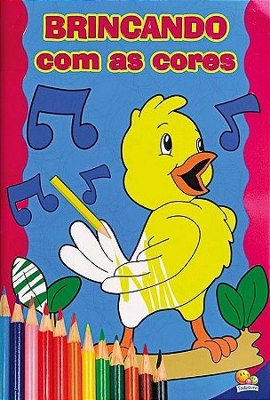 Livro Gigante de Atividades - Brincando com as Cores