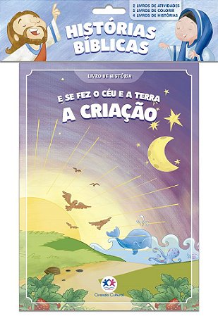 Emb. Econômica c/ 8 Livros - Histórias Bíblicas