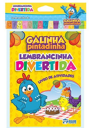 Lembrancinha Divertida - Galinha Pintadinha