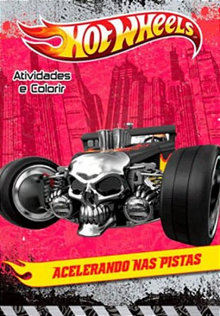 Emb. Econômica c/ 8 Livros - Hot Wheels