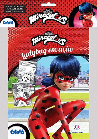 Emb. Econômica c/ 8 Livros - Miraculous