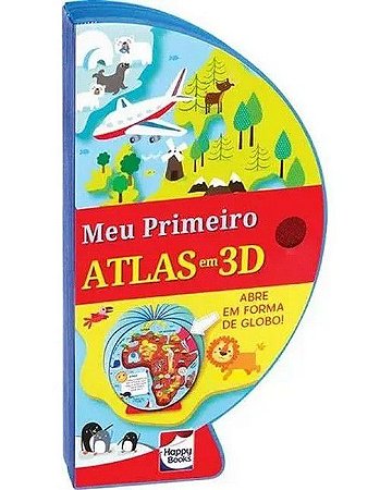 Livro-Globo - Meu Primeiro Atlas em 3D