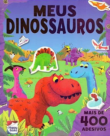 Cenários com Adesivos - Meus Dinossauros