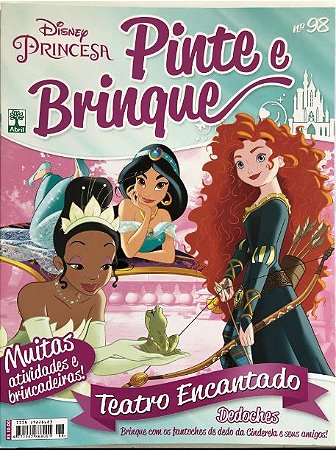 Pinte e Brinque - Disney Princesa - 98