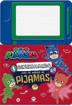 Lousa - PJ Masks - Desenhando com os Heróis de Pijamas