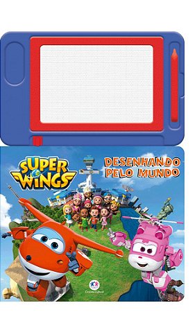 Lousa - Super Wings - Desenhando pelo Mundo
