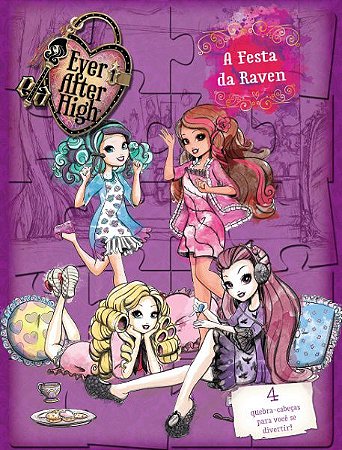 Quebra-Cabeça - Ever After High - A Festa da Raven