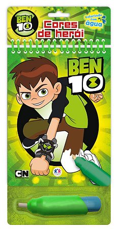 Colorindo com Água - Ben 10 - Cores do Herói