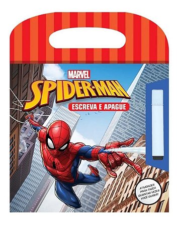 Escreva e Apague - Bicho Esperto - Spider-Man