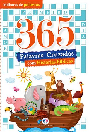 Livro: 365 Palavras Cruzadas com Histórias Bíblicas