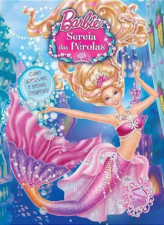 Barbie Adesivos - Sereia das Pérolas