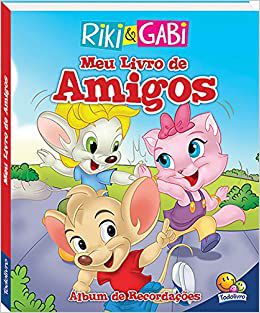 Meu Livro de Amigos - Álbum de Recordações - Riki e Gabi