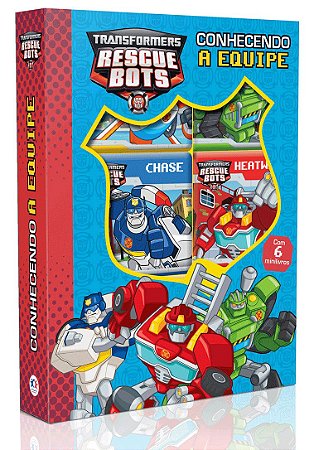 Box com Janela - Transformers - Conhecendo a Equipe