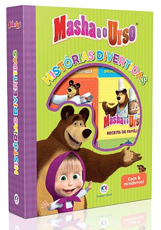 Box com Janela - Masha e o Urso - Histórias Divertidas