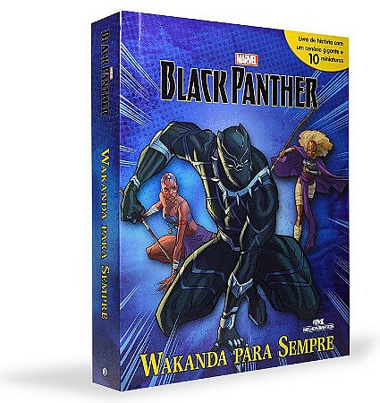 Caixa c/ Miniaturas - Black Panther - Wakanda Para Sempre