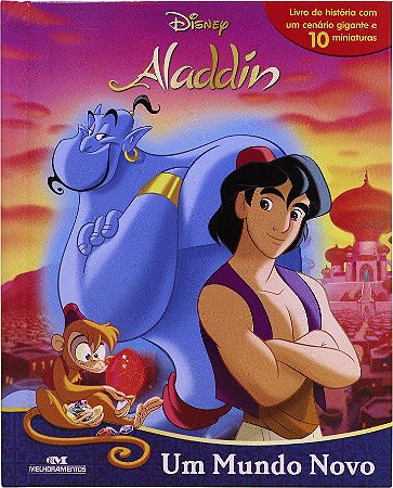 Caixa c/ Miniaturas - Disney - Aladdin - Um Mundo Novo