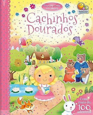 Divertidos Contos com Adesivos - Cachinhos Dourados