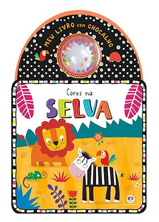 Meu Livro com Chocalho - Cores na Selva