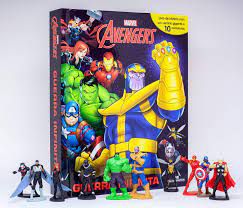 Caixa c/ Miniaturas - Marvel - Avengers - Guerra Infinita