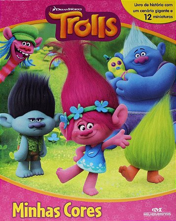 Caixa c/ Miniaturas - Trolls - Minhas Cores