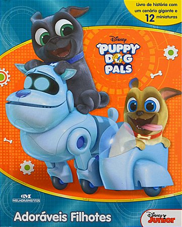 Caixa c/ Miniaturas - Puppy Dog Pals - Adoráveis Filhotes
