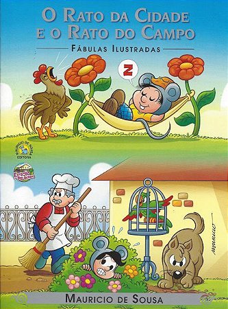 Fáb. Ilus. T. da Mônica - O Rato do Campo e o Rato da Cidade