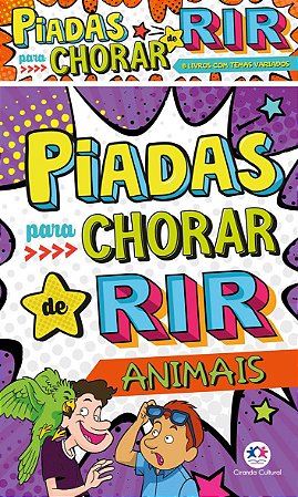 Emb. Econômica c/ 8 Livros - Piadas para Chorar de Rir