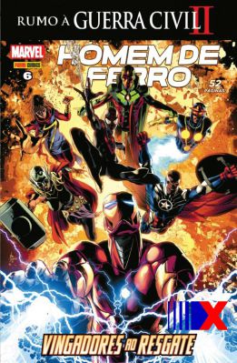 Homem de Ferro - Ed. 06 - Vingadores ao Resgate