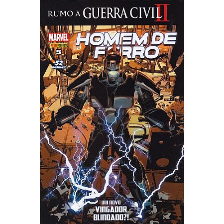 Homem de Ferro - Ed. 05 - Um Novo Vingador Blindado
