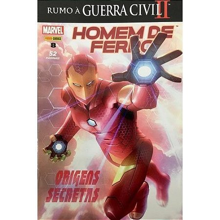 Homem de Ferro - Ed. 08 - Origens Secretas