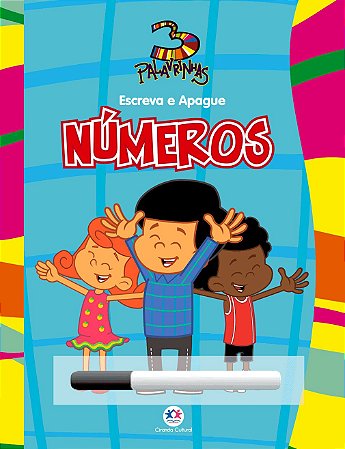 Escreva e Apague - 3 Palavrinhas - Números