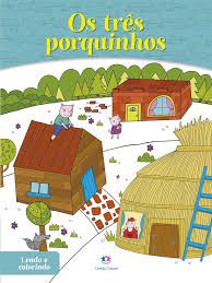 Lendo e colorindo - Os Três Porquinhos