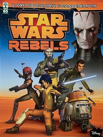 Livro de Colorir e Passatempos - Star Wars - Rebels