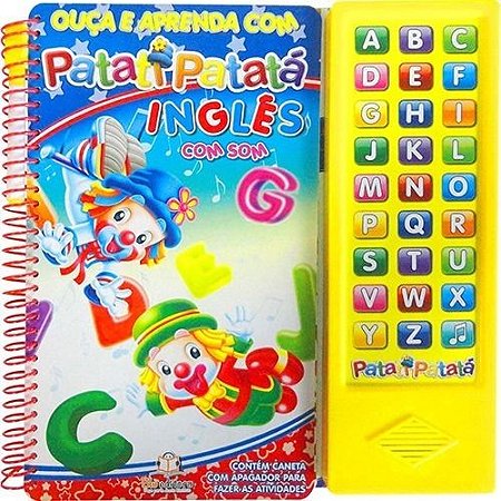 Ouça e Aprenda com Patati Patatá Inglês com som