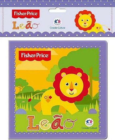Livro de Banho - Fisher-Price - Leão