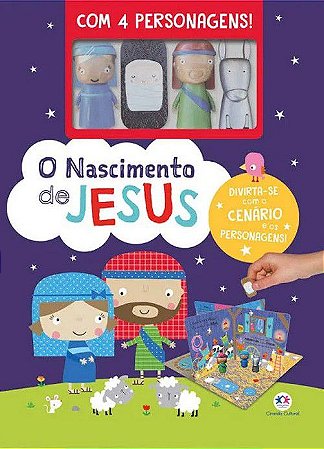 Cenário Animado - O Nascimento de Jesus