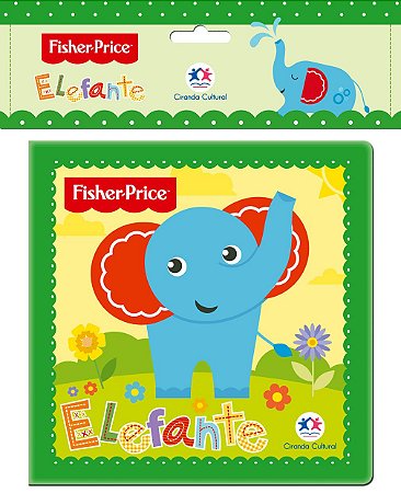 Livro de Banho - Fisher-Price - Elefante